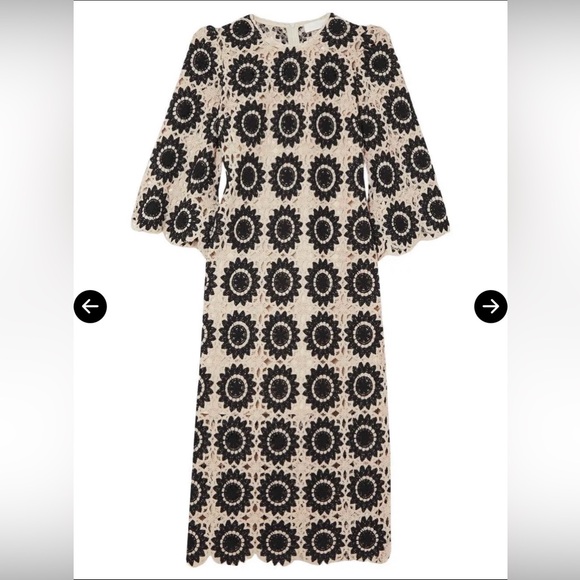 Zimmermann Dresses & Skirts - Zimmermann Ginger Scallop Crochet Dress